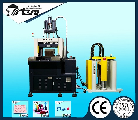 150T立式液态矽膠注射成型機-TYM-L6068